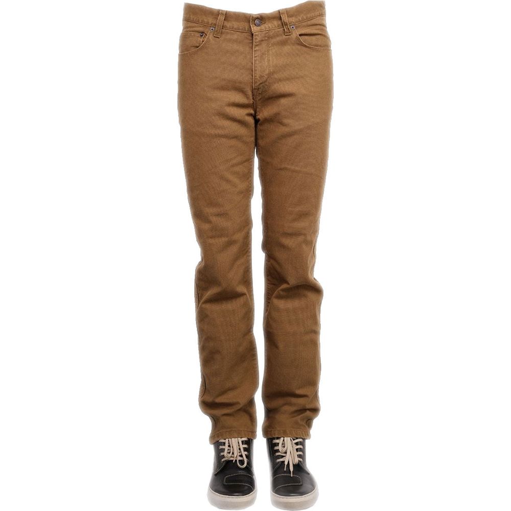 Helstons Cotton / Armalith Chinos Khaki - ThrottleChimp