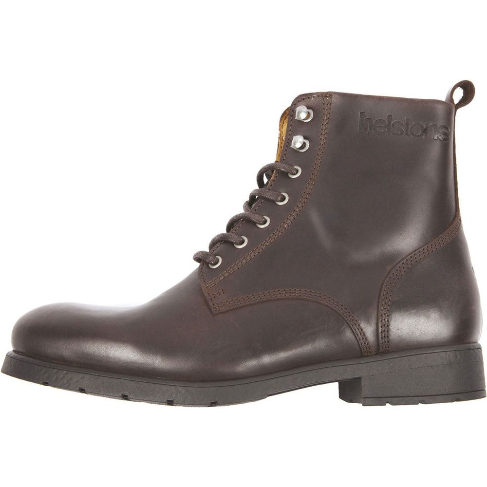 Helstons City Leather Boots Aniline Brown - ThrottleChimp