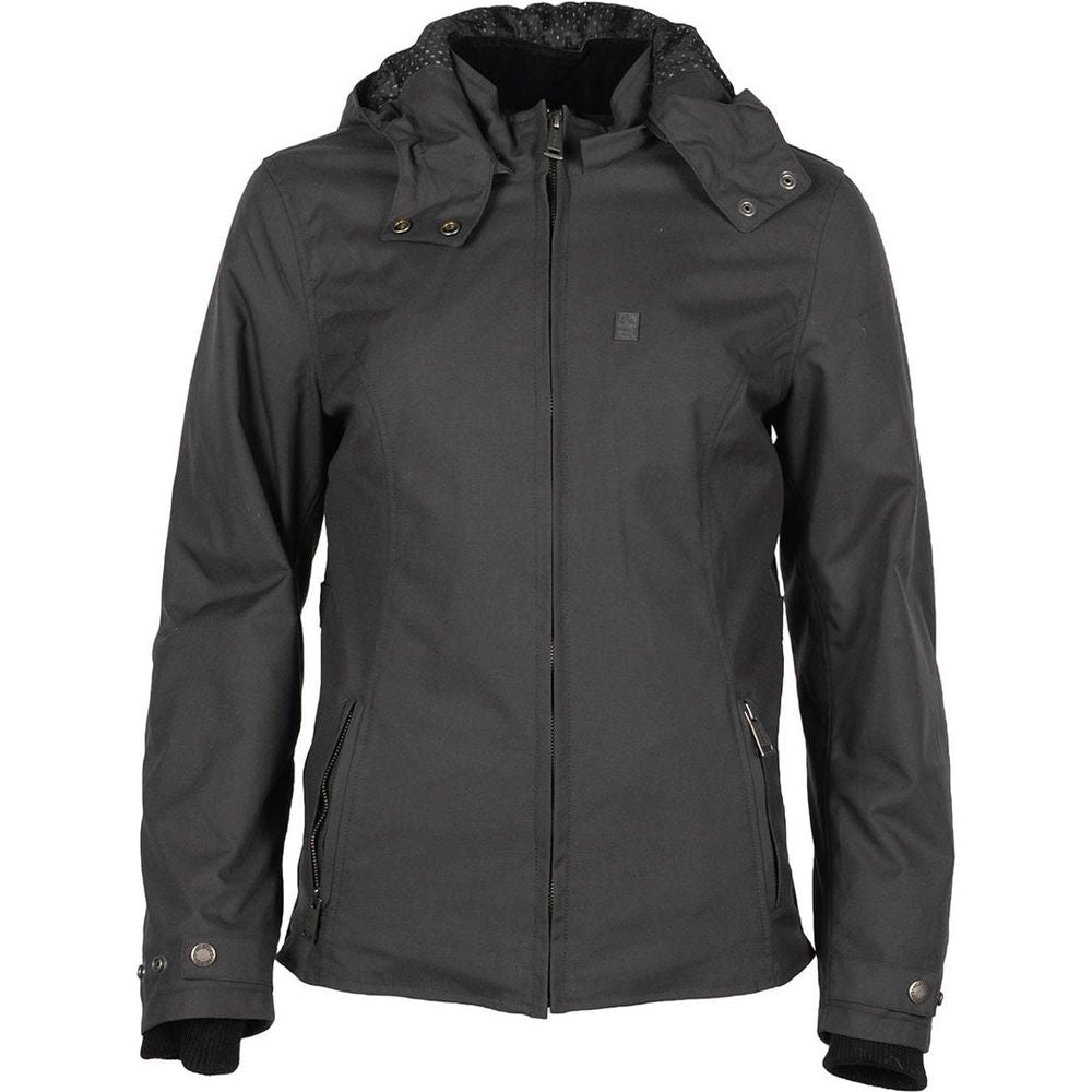 Helstons Claire Ladies Textile Jacket Grey - ThrottleChimp