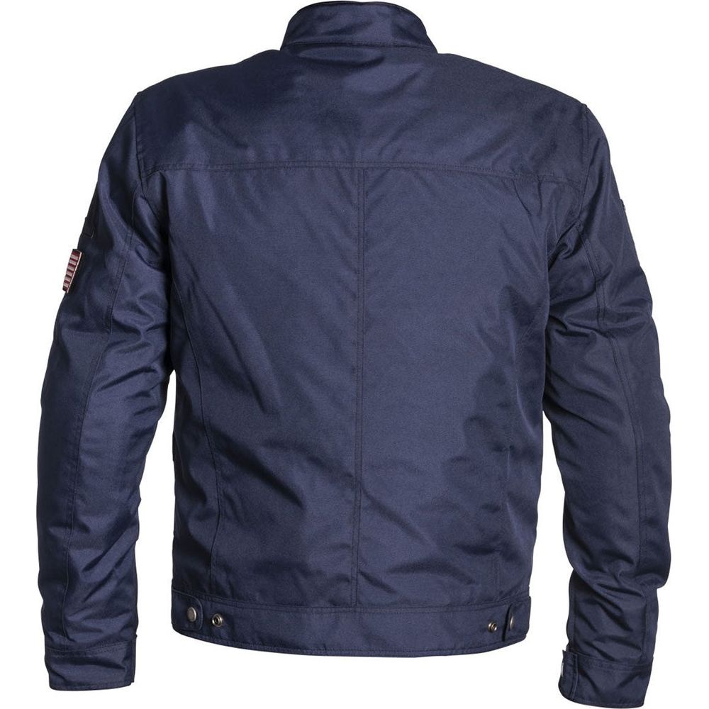 Helstons Cobra Textile Jacket Blue / White (Image 2) - ThrottleChimp