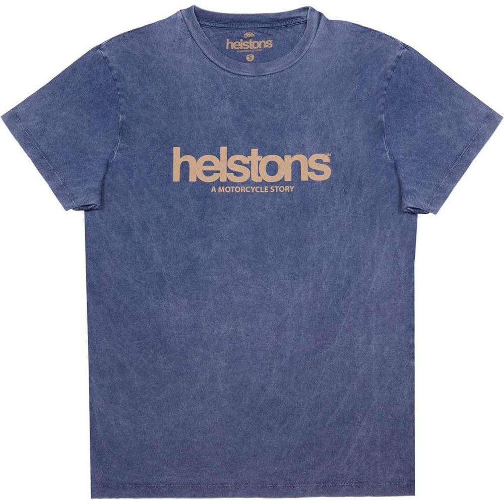 Helstons Corporate T-Shirt Blue - ThrottleChimp