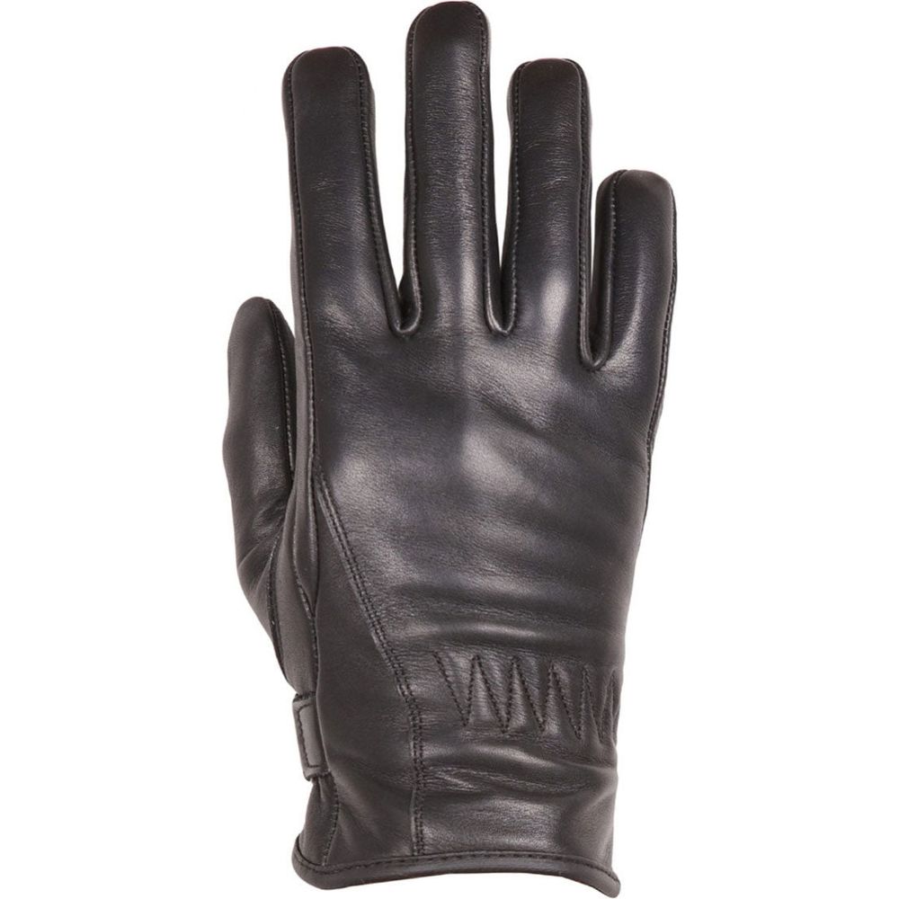 Helstons Chrissie Summer Ladies Leather Gloves Black - ThrottleChimp