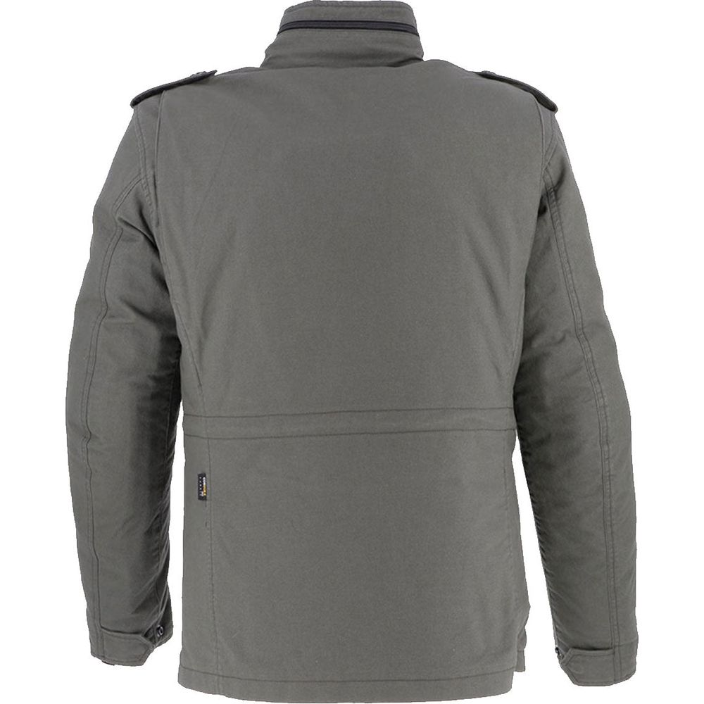 Helstons Division Textile Jacket Khaki FREE 1 YEAR Returns, FREE UK Delivery | ThrottleChimp