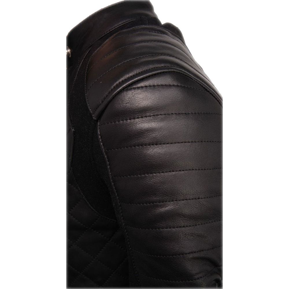 Helstons Kate Ladies Leather Jacket Soft Black (Image 2) - ThrottleChimp