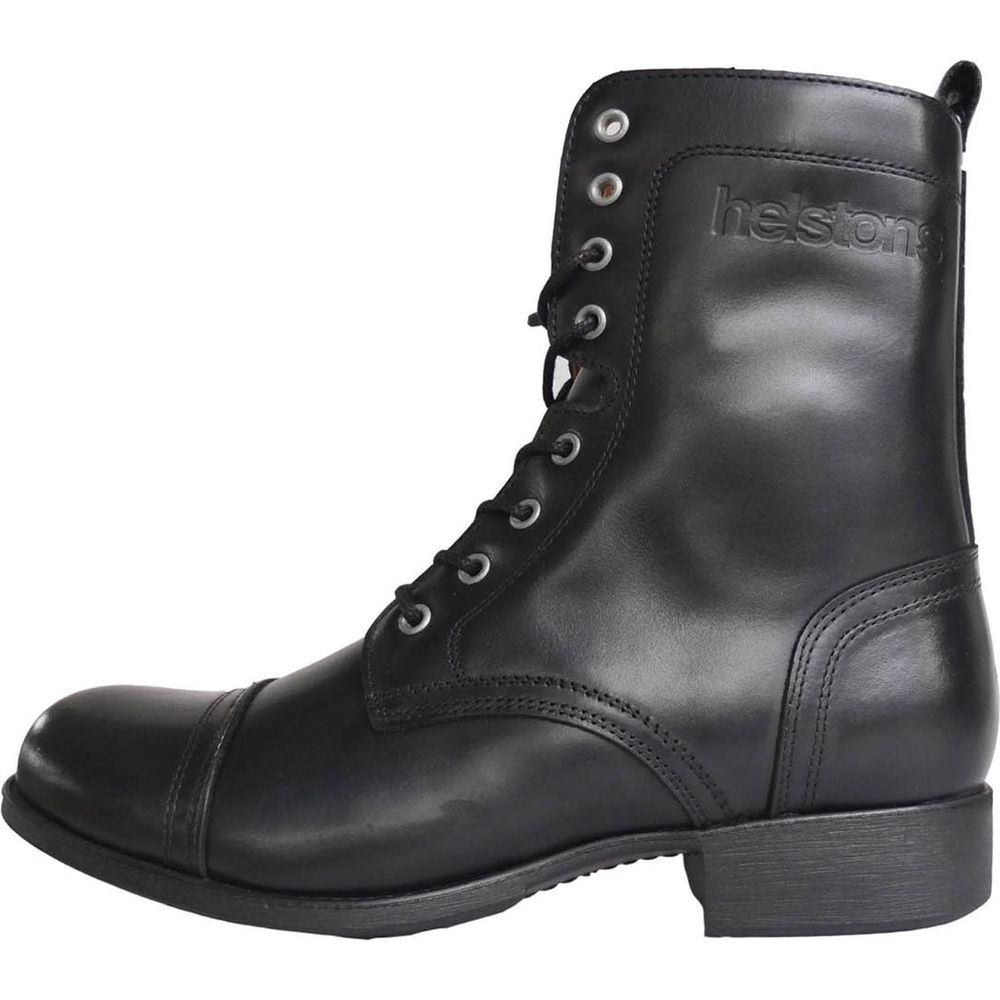 Helstons Lady Ladies Leather Boots Aniline Black - ThrottleChimp