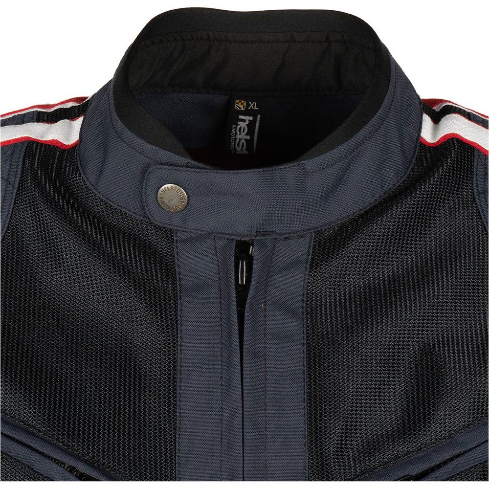 Helstons Pace Air Mesh Textile Jacket Blue FREE 1 YEAR Returns, FREE UK Delivery | ThrottleChimp