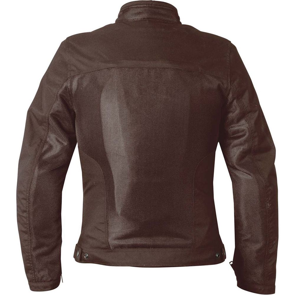 Helstons Spring Mesh Ladies Textile Jacket Brown (Image 2) - ThrottleChimp