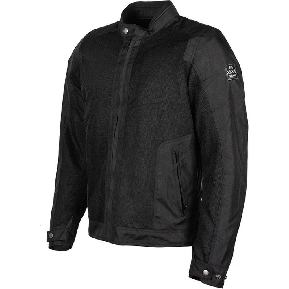 Helstons Stoner Air Mesh Textile Jacket Black (Image 3) - ThrottleChimp