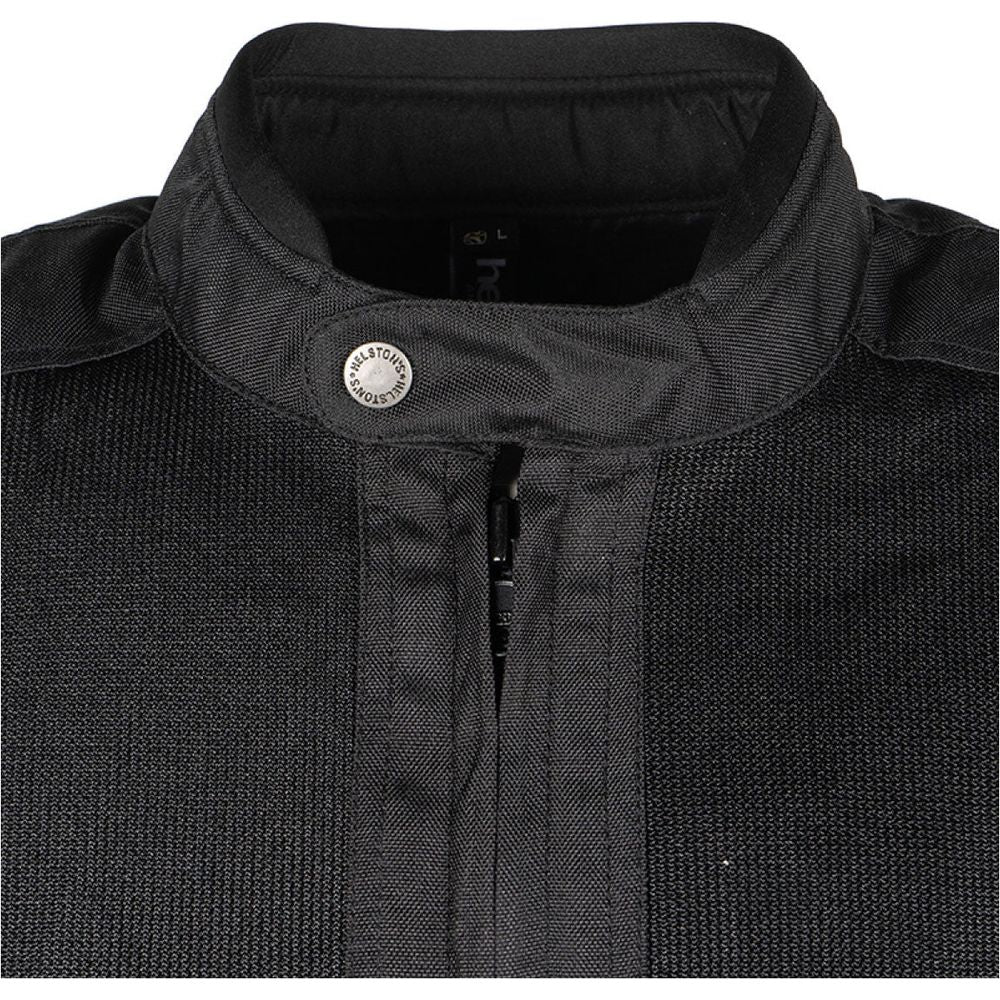 Helstons Stoner Air Mesh Textile Jacket Black (Image 6) - ThrottleChimp