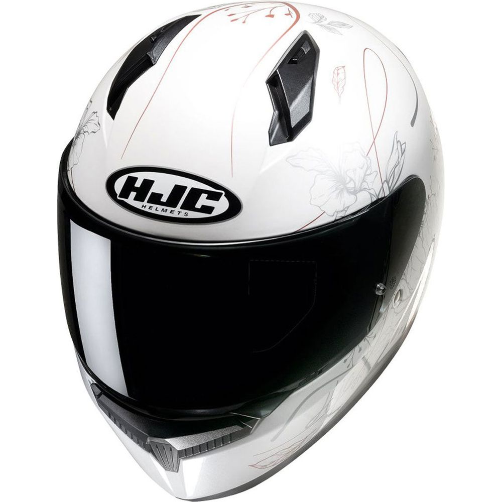 HJC C10 Epic Full Face Helmet MC8 Pink (Image 2) - ThrottleChimp