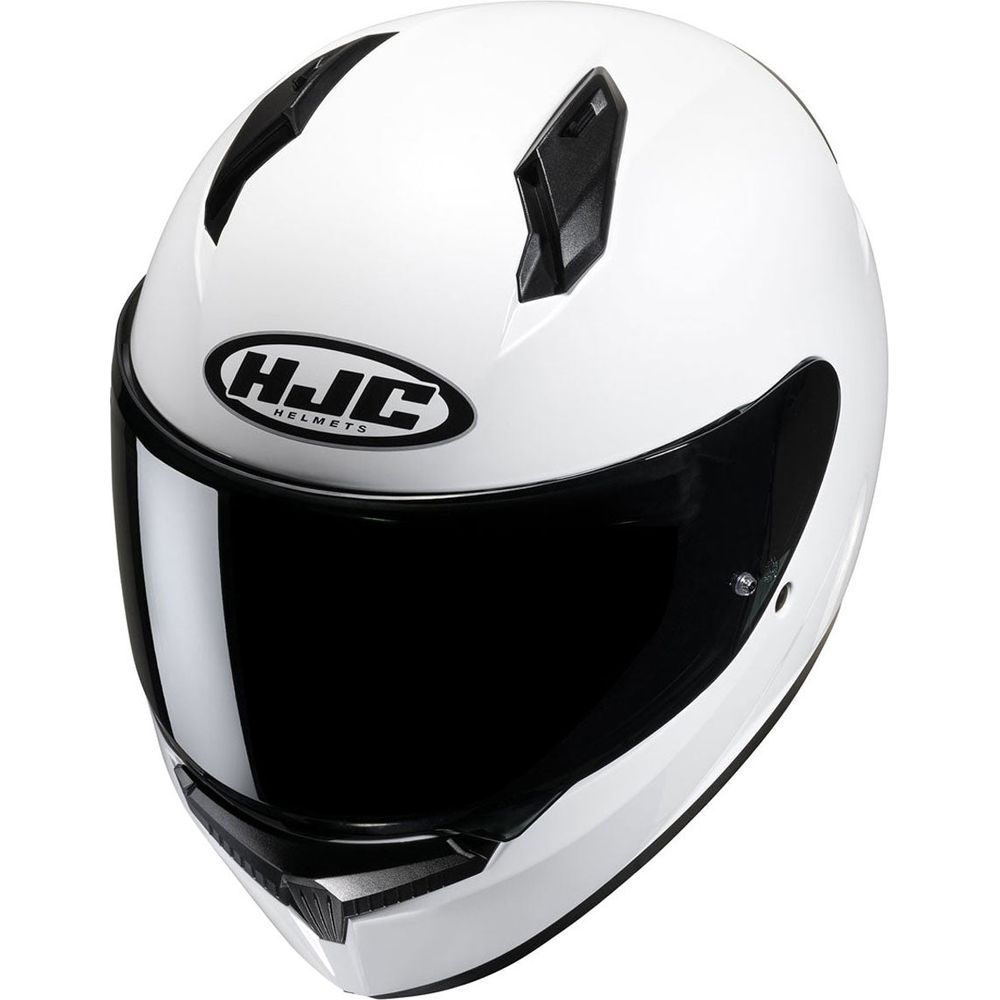 HJC C10 Full Face Helmet White FREE 1 YEAR Returns, FREE UK Delivery | ThrottleChimp