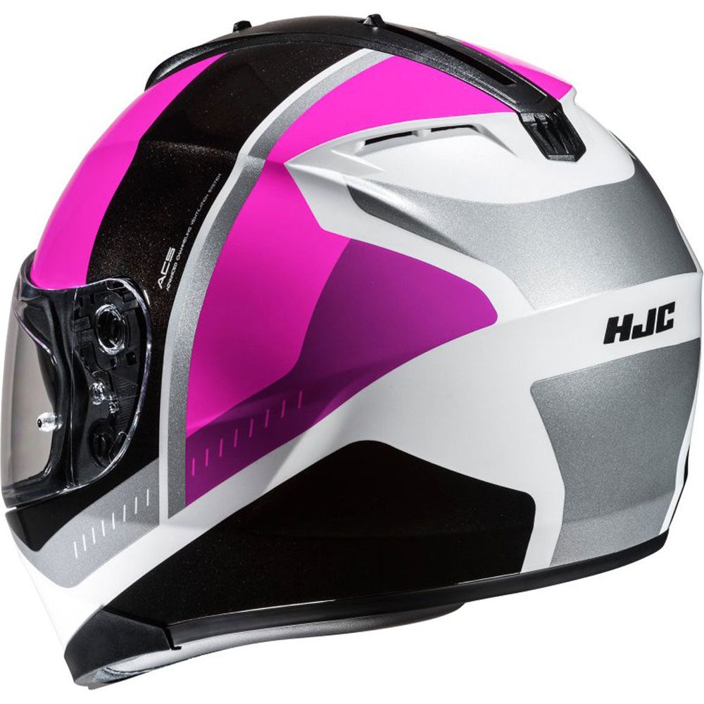 HJC C70N Alia Full Face Helmet MC8 Pink (Image 2) - ThrottleChimp