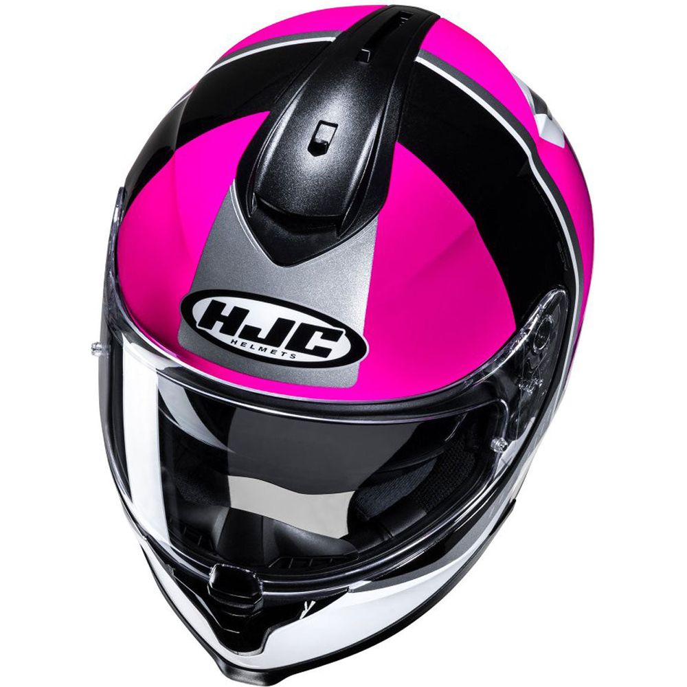 HJC C70N Alia Full Face Helmet MC8 Pink (Image 3) - ThrottleChimp