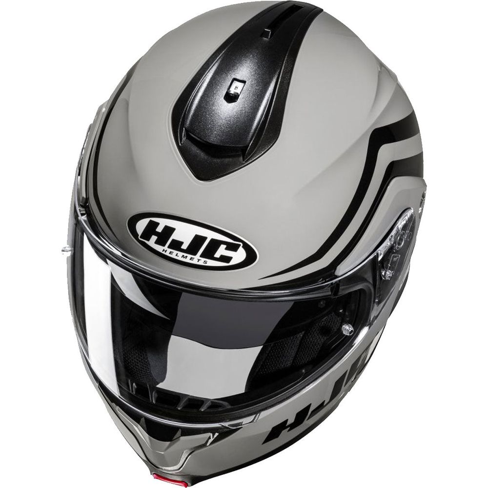 HJC C91N Nepos Flip-Up Helmet MC5 Black FREE 1 YEAR Returns, FREE UK Delivery | ThrottleChimp