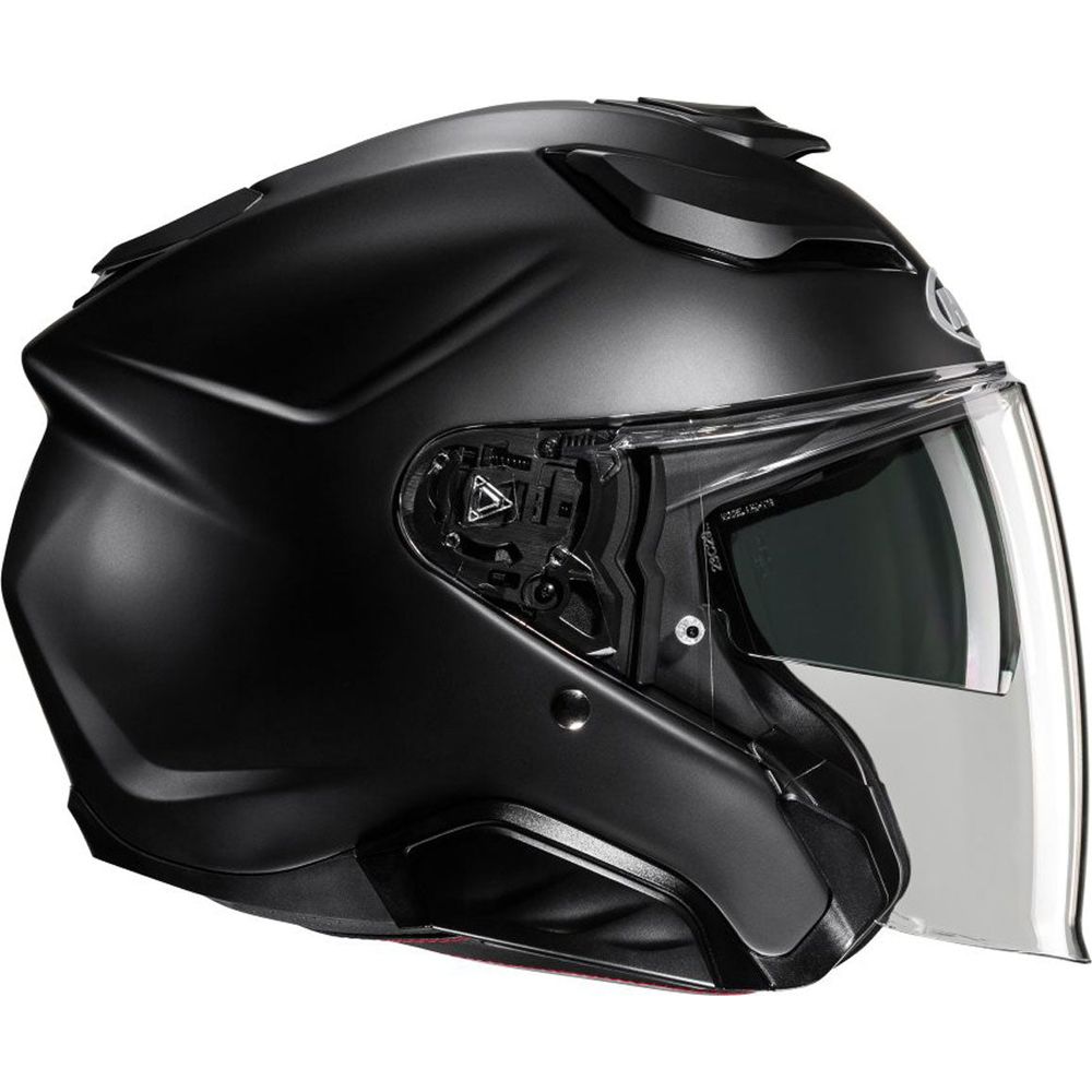 HJC F31 Open Face Helmet Matt Black (Image 2) - ThrottleChimp