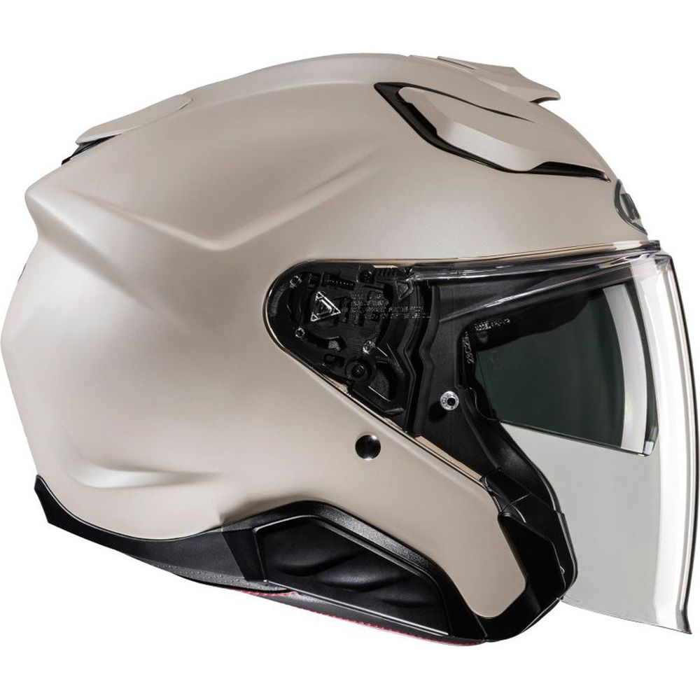 HJC F31 Open Face Helmet Matt Sand / Beige FREE 1 YEAR Returns, FREE UK Delivery | ThrottleChimp