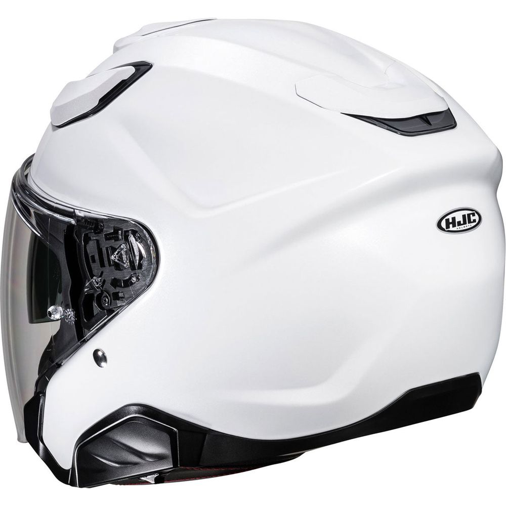 HJC F31 Open Face Helmet Pearl White (Image 3) - ThrottleChimp