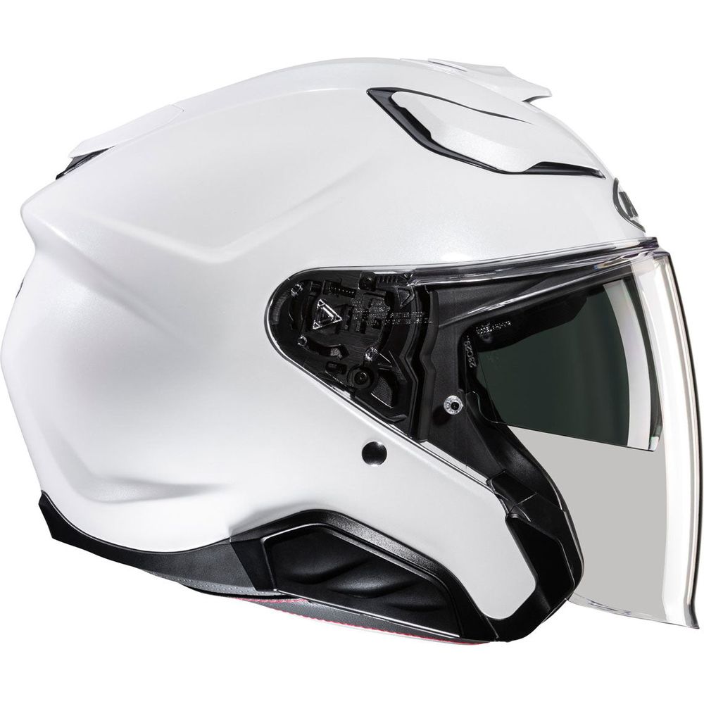 HJC F31 Open Face Helmet Pearl White (Image 4) - ThrottleChimp