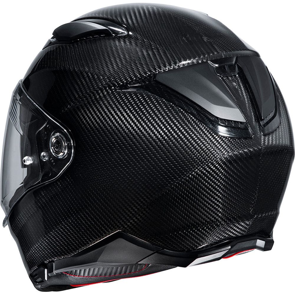 HJC F70 Full Face Helmet Carbon Black (Image 4) - ThrottleChimp