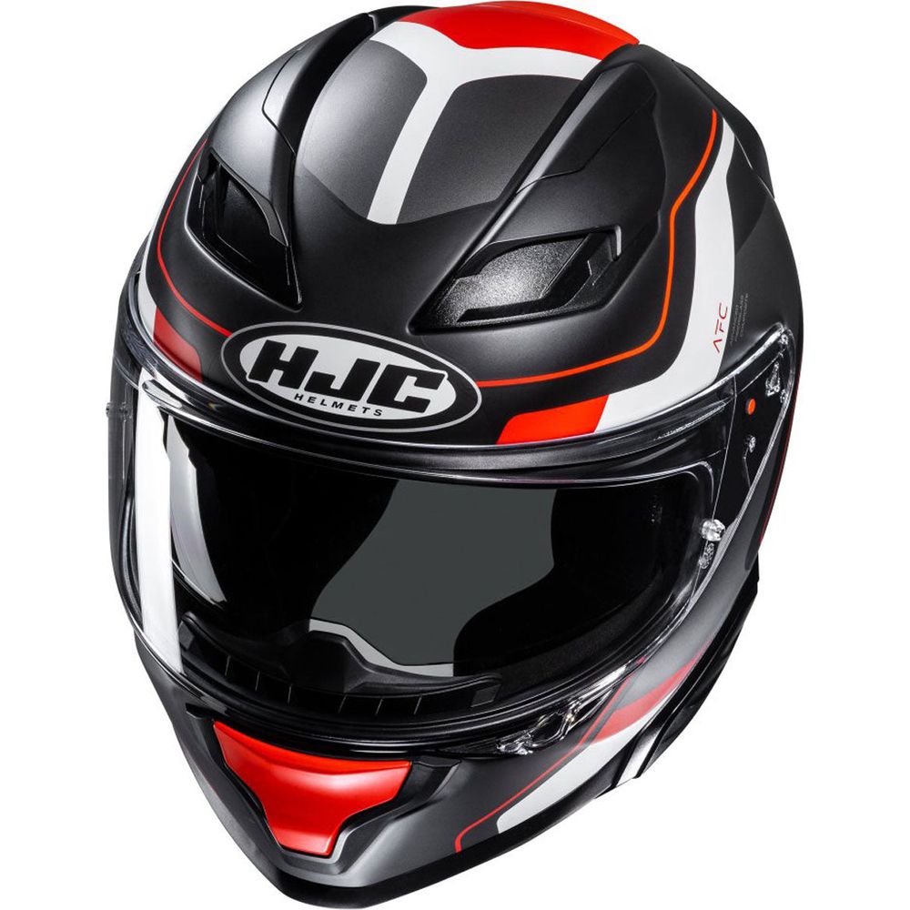 HJC F71 Arcan Full Face Helmet MC1SF Red (Image 2) - ThrottleChimp