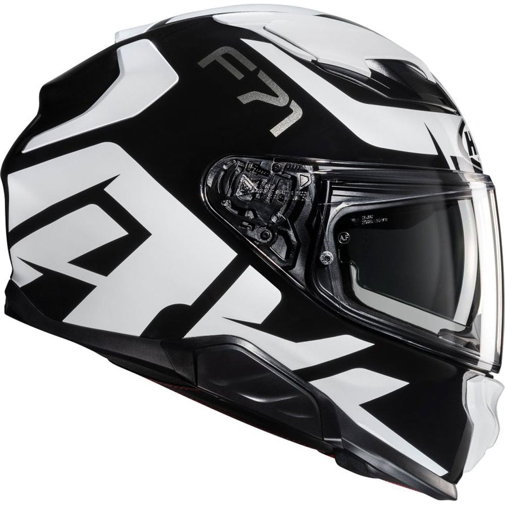 HJC F71 Bard Full Face Helmet MC5 Black FREE 1 YEAR Returns, FREE UK Delivery | ThrottleChimp