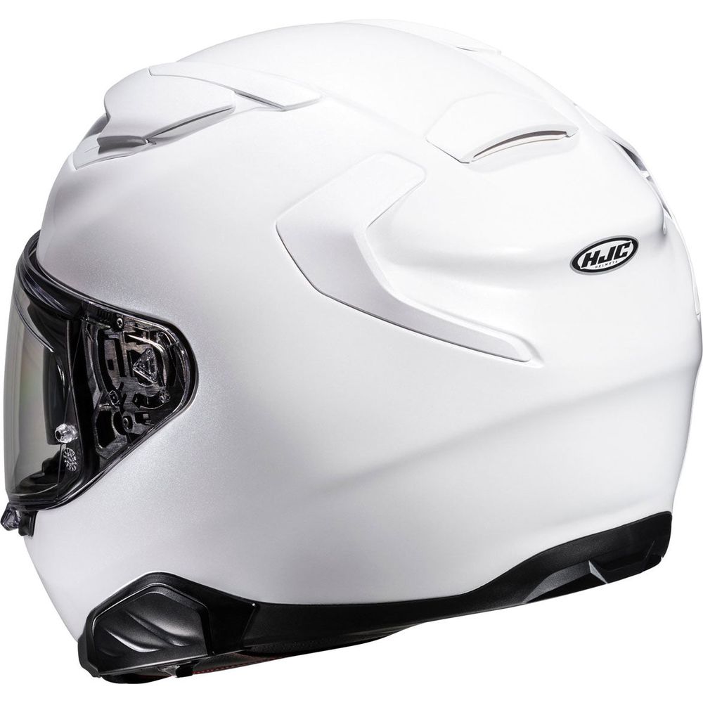 HJC F71 Full Face Helmet Pearl White (Image 5) - ThrottleChimp