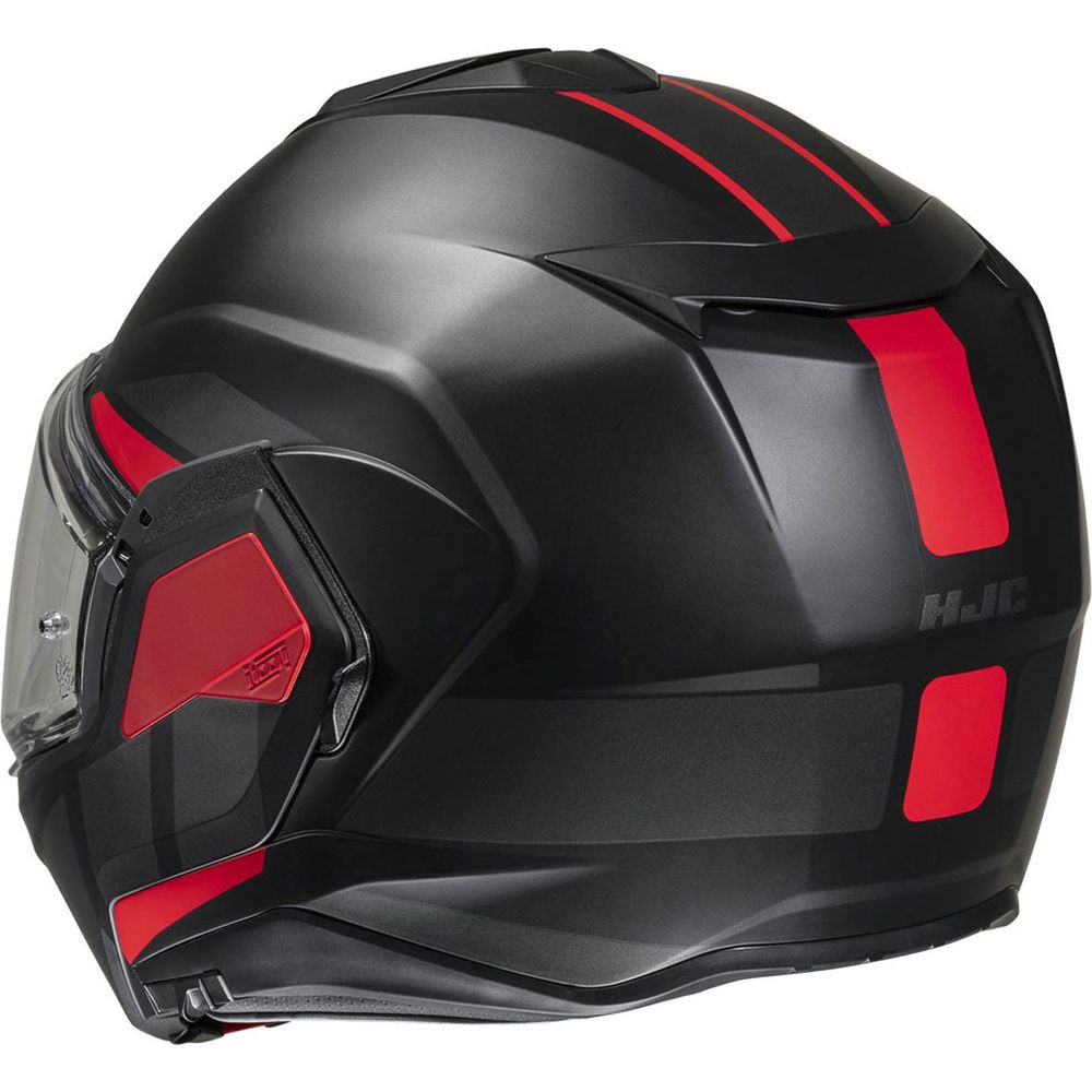 HJC I100 Beis Flip-Up Helmet MC1SF Red FREE 1 YEAR Returns, FREE UK Delivery | ThrottleChimp