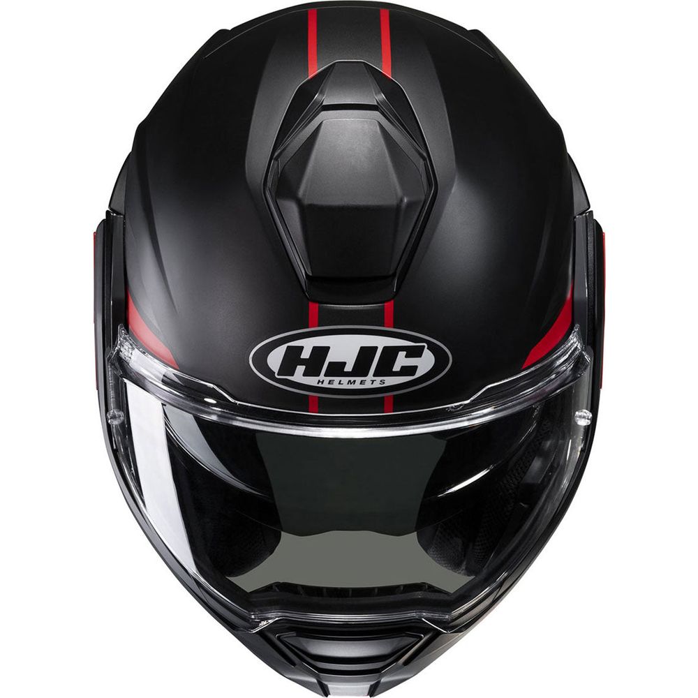 HJC I100 Beis Flip-Up Helmet MC1SF Red FREE 1 YEAR Returns, FREE UK Delivery | ThrottleChimp