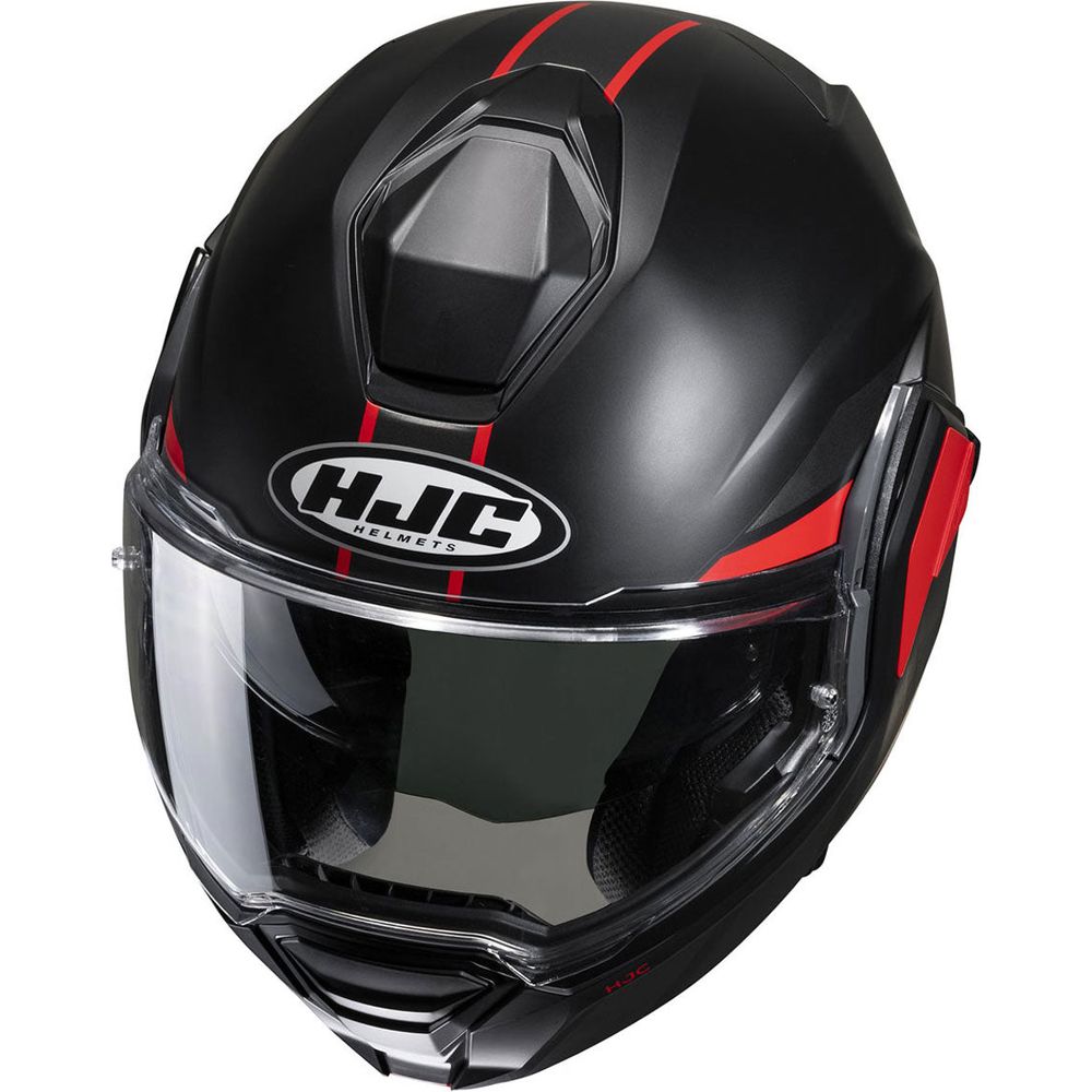 HJC I100 Beis Flip-Up Helmet MC1SF Red FREE 1 YEAR Returns, FREE UK Delivery | ThrottleChimp