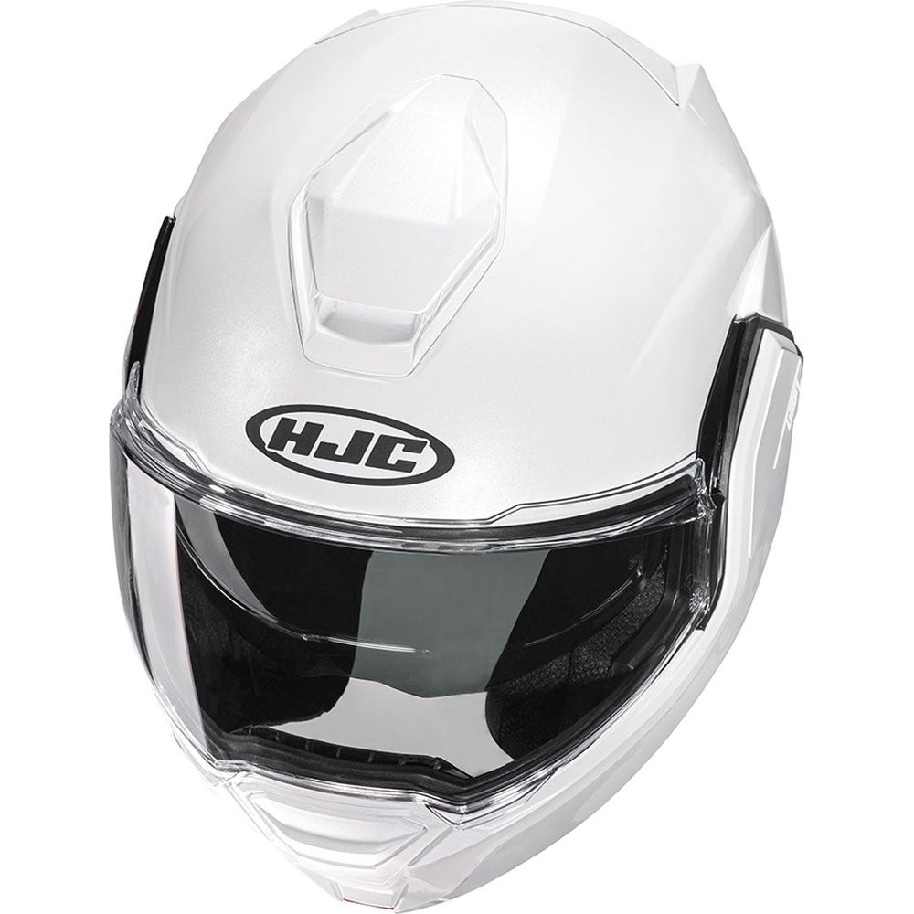 HJC I100 Flip-Up Helmet White (Image 3) - ThrottleChimp