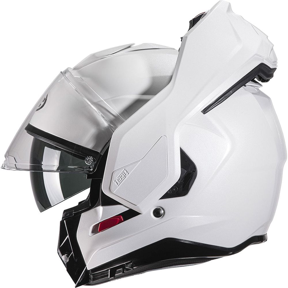 HJC I100 Flip-Up Helmet White (Image 4) - ThrottleChimp