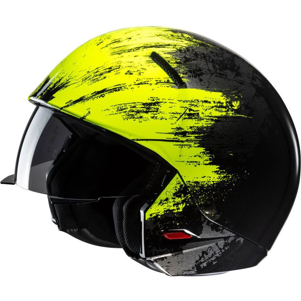 HJC I20 Furia Open Face Helmet MC3H Yellow (Image 2) - ThrottleChimp