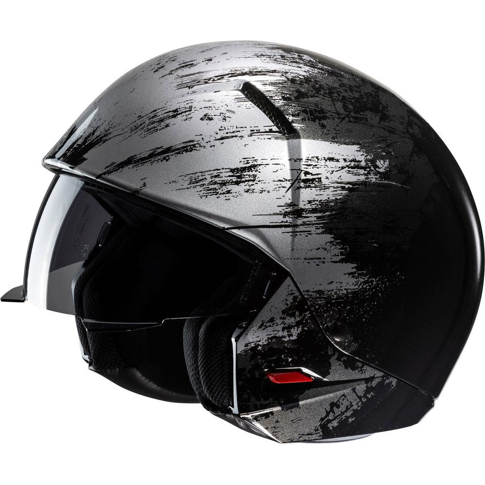 HJC I20 Furia Open Face Helmet MC5 Black (Image 2) - ThrottleChimp