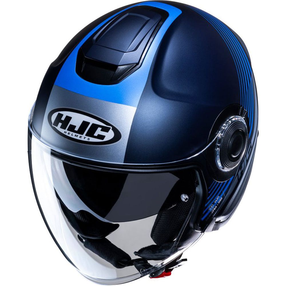 HJC I40N Dova Open Face Helmet MC2SF Blue FREE 1 YEAR Returns, FREE UK Delivery | ThrottleChimp