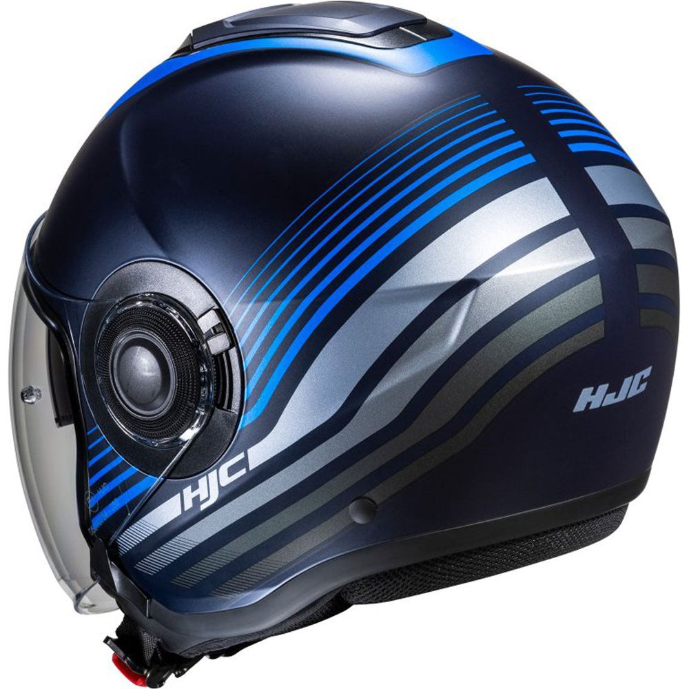 HJC I40N Dova Open Face Helmet MC2SF Blue (Image 3) - ThrottleChimp