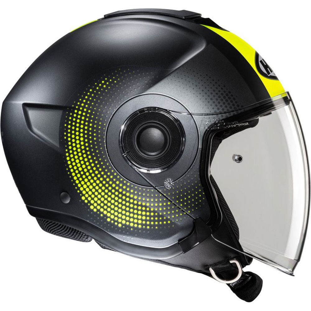 HJC I40N Dova Open Face Helmet MC3HSF Yellow FREE 1 YEAR Returns, FREE UK Delivery | ThrottleChimp