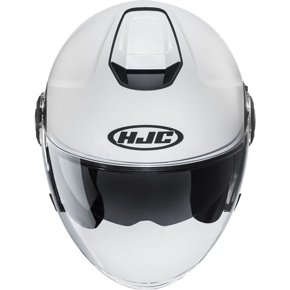 HJC I40N Open Face Helmet Pearl White (Image 3) - ThrottleChimp