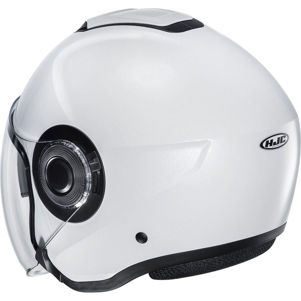 HJC I40N Open Face Helmet Pearl White (Image 5) - ThrottleChimp