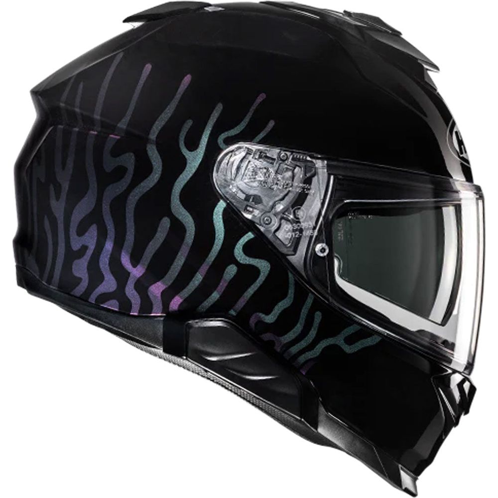 HJC I71 Celos Full Face Helmet MC5 Black / Black (Image 2) - ThrottleChimp