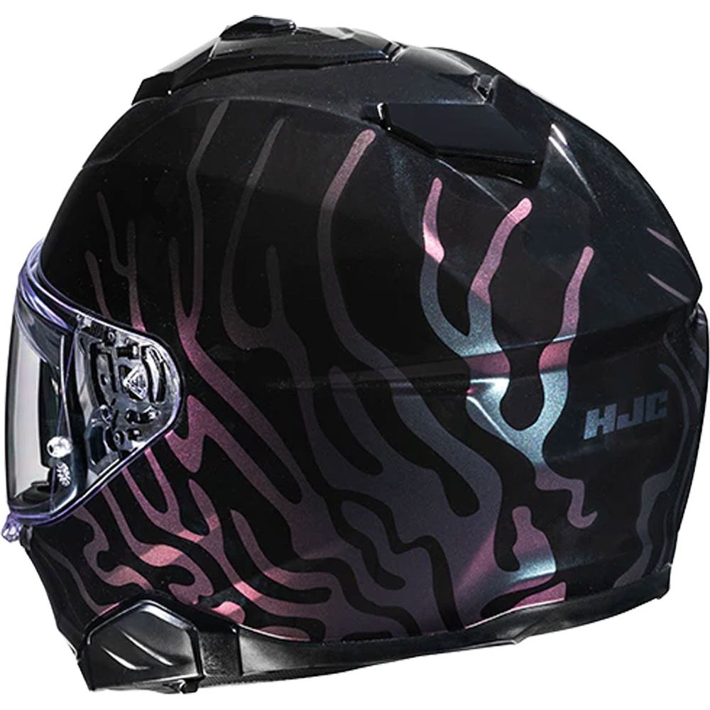 HJC I71 Celos Full Face Helmet MC5 Black / Black (Image 4) - ThrottleChimp