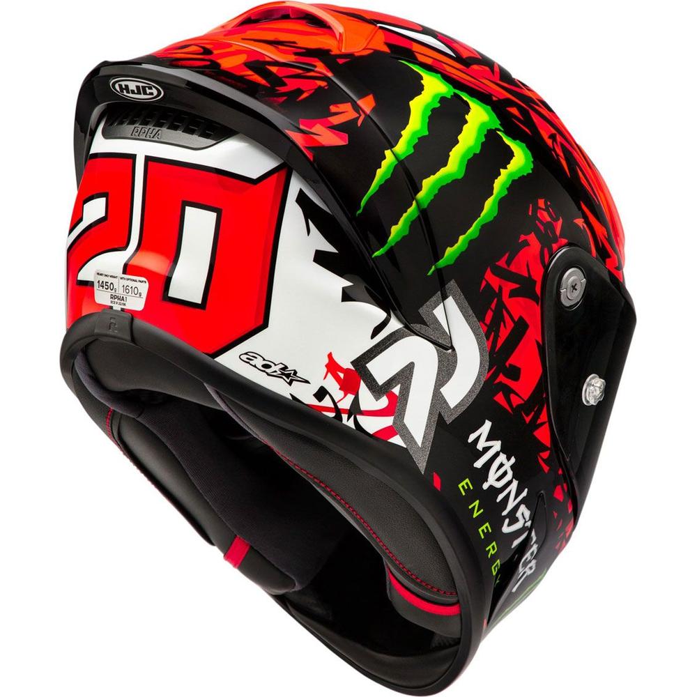 HJC RPHA 1 Quartararo Replica 2024 Full Face Helmet MC1 Red / Black FREE 1 YEAR Returns, FREE UK Delivery | ThrottleChimp