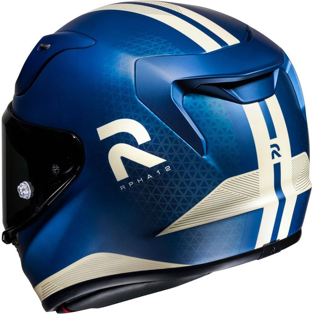 HJC RPHA 12 Enoth Full Face Helmet MC2SF Blue (Image 3) - ThrottleChimp