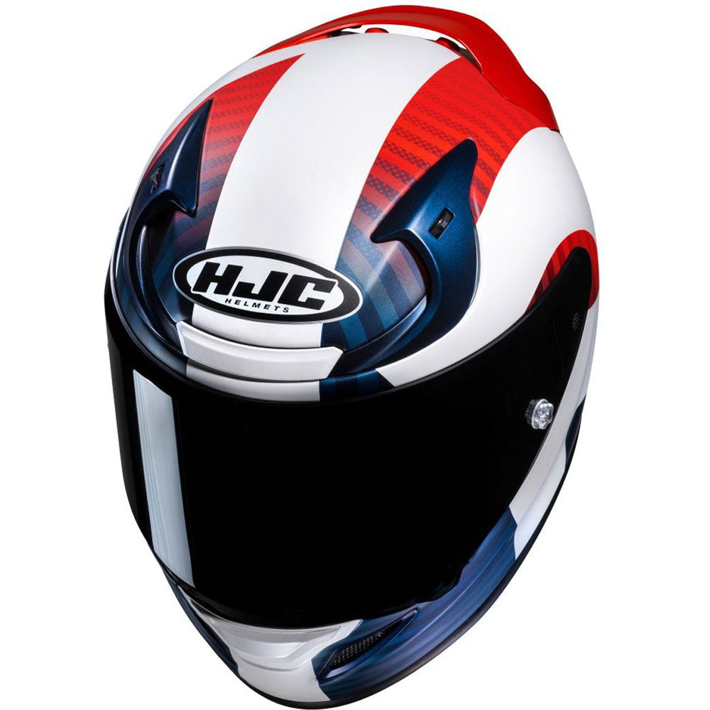 HJC RPHA 12 Ottin Full Face Helmet MC21SF Red / White / Blue (Image 2) - ThrottleChimp