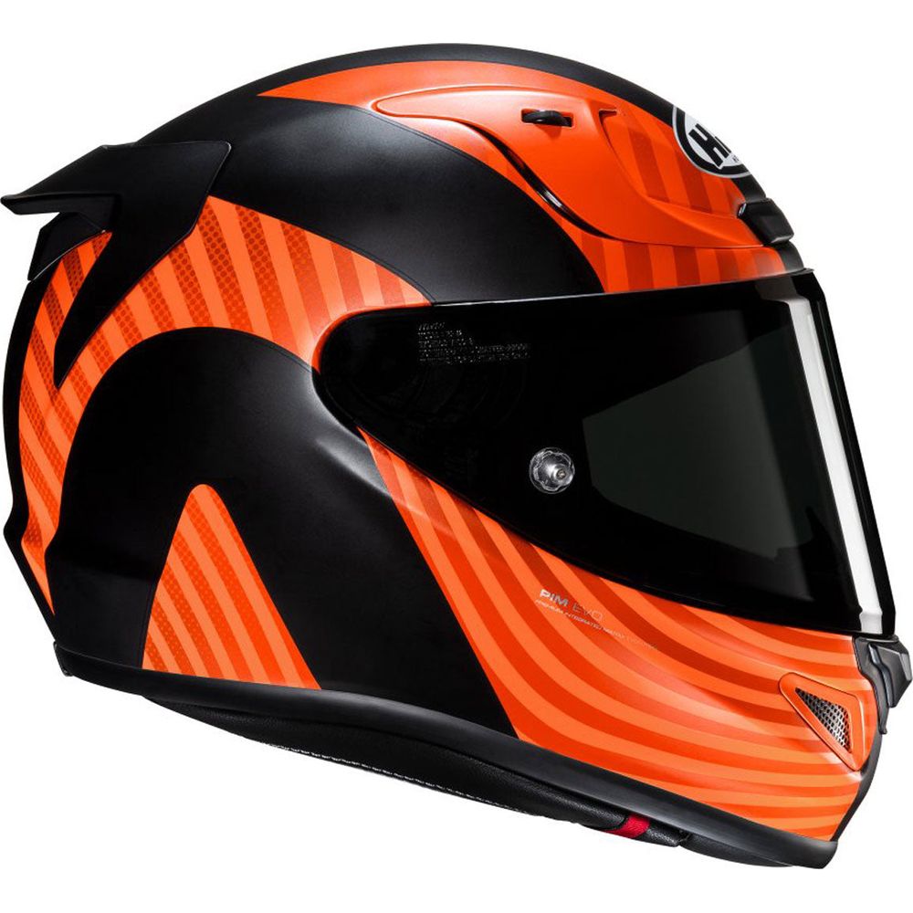 HJC RPHA 12 Ottin Full Face Helmet MC47SF Orange / Black / Green (Image 2) - ThrottleChimp