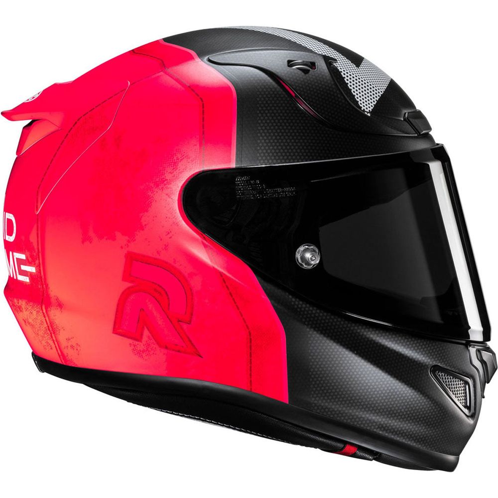 HJC RPHA 12 Squid Game Full Face Helmet MC1SF Red (Image 4) - ThrottleChimp