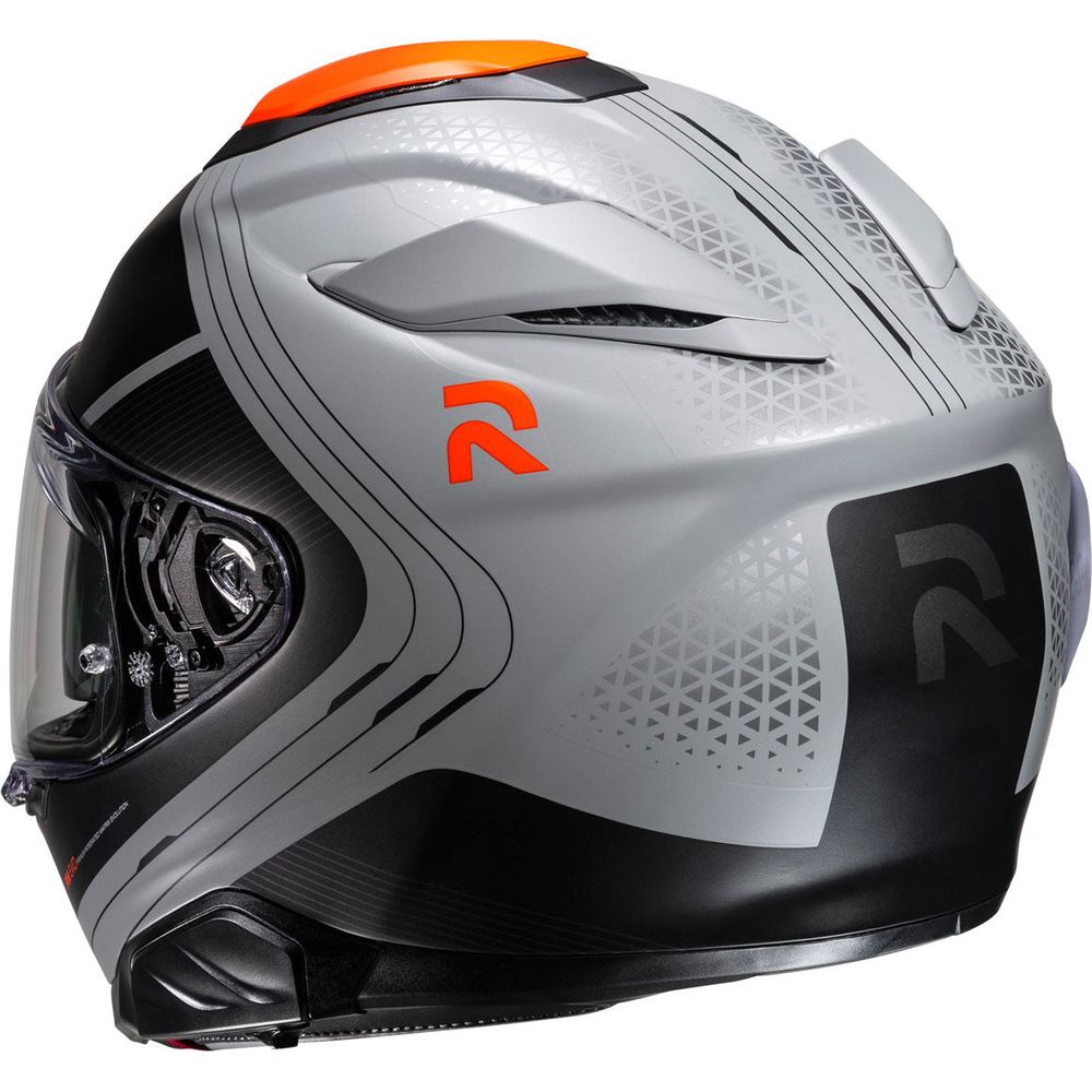 HJC RPHA 71 Frepe Full Face Helmet MC7SF Orange (Image 4) - ThrottleChimp