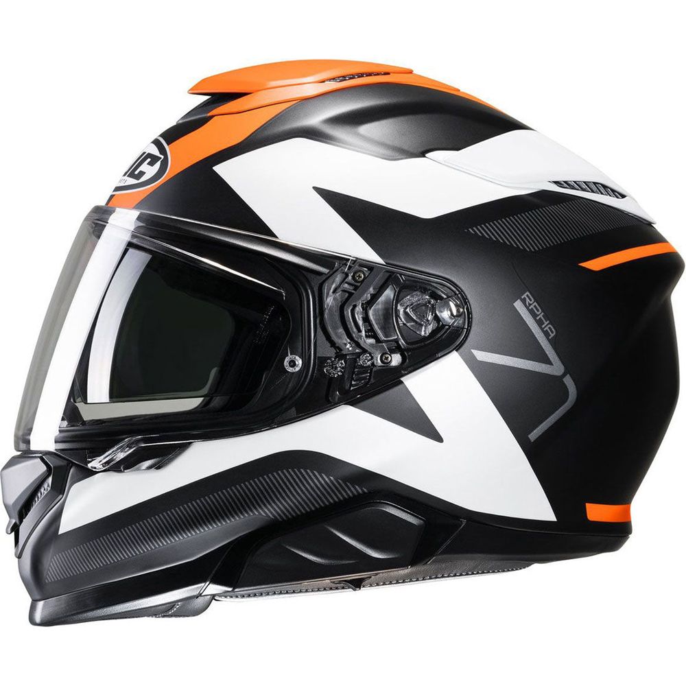 HJC RPHA 71 Pinna Full Face Helmet MC7SF Orange (Image 2) - ThrottleChimp