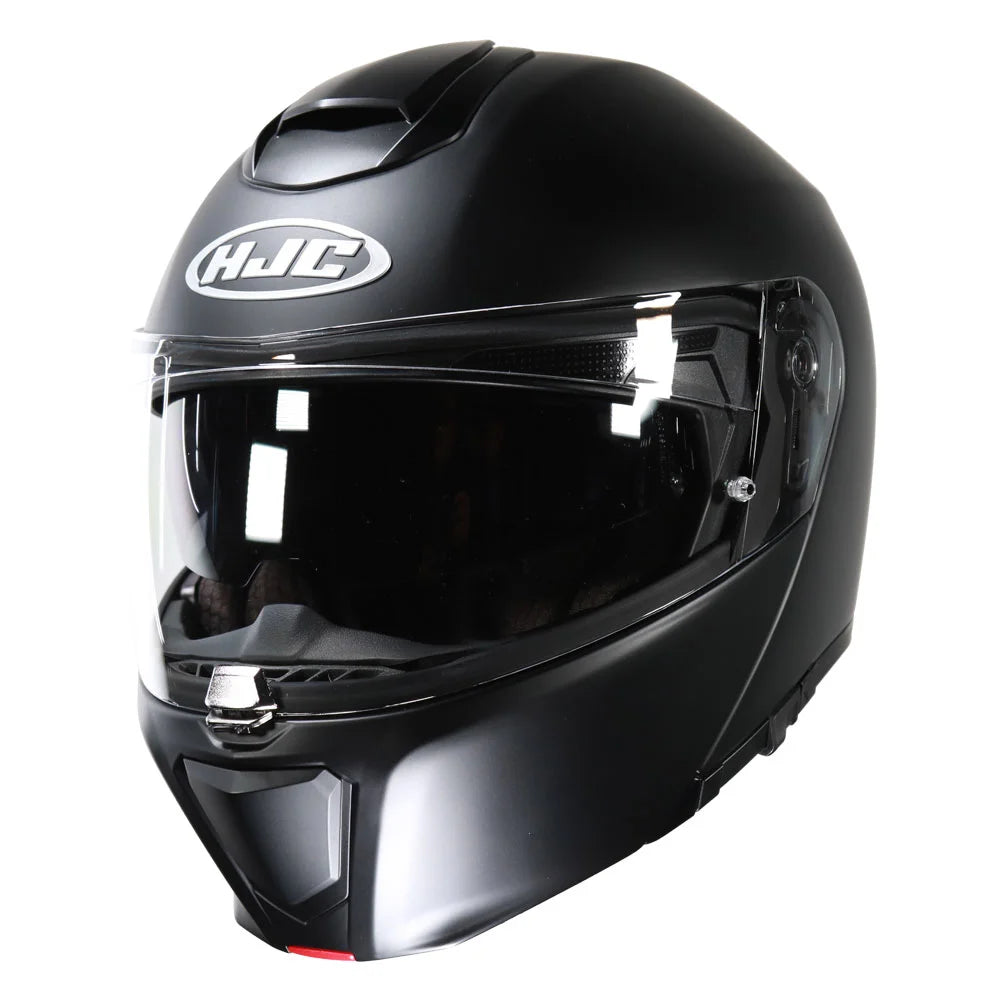 HJC RPHA 90s Metal Flip Up Helmet Matt Black (Image 2) - ThrottleChimp