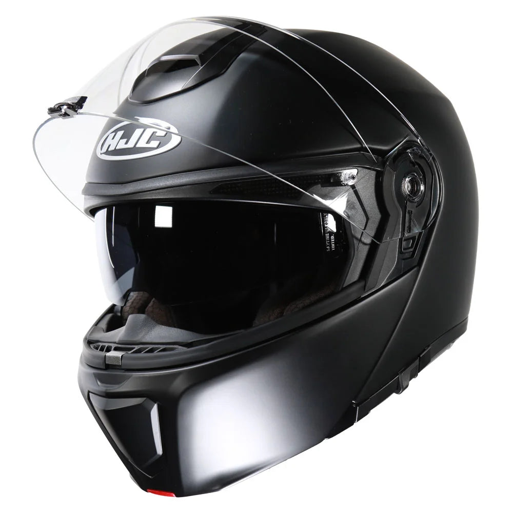 HJC RPHA 90s Metal Flip Up Helmet Matt Black FREE 1 YEAR Returns, FREE UK Delivery | ThrottleChimp