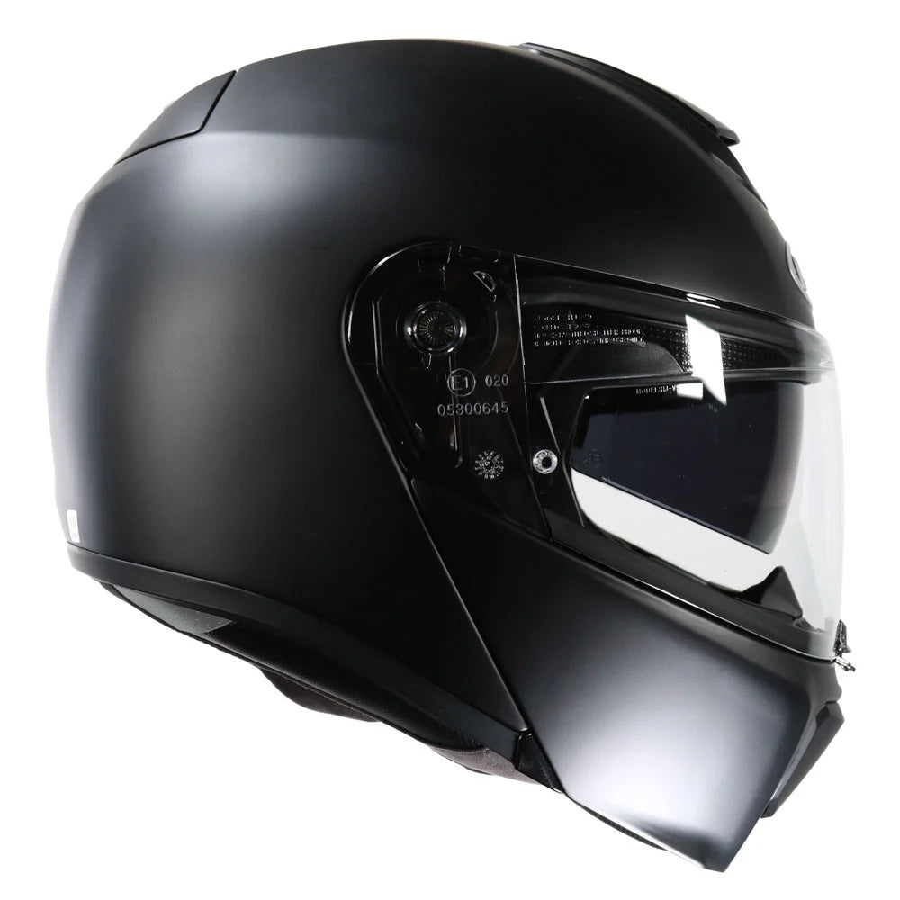 HJC RPHA 90s Metal Flip Up Helmet Matt Black FREE 1 YEAR Returns, FREE UK Delivery | ThrottleChimp